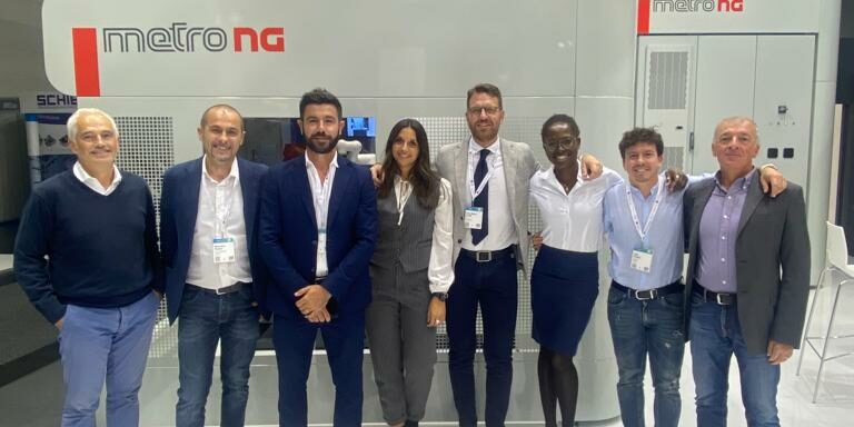 Il team del Gruppo Provide a EMO Hannover